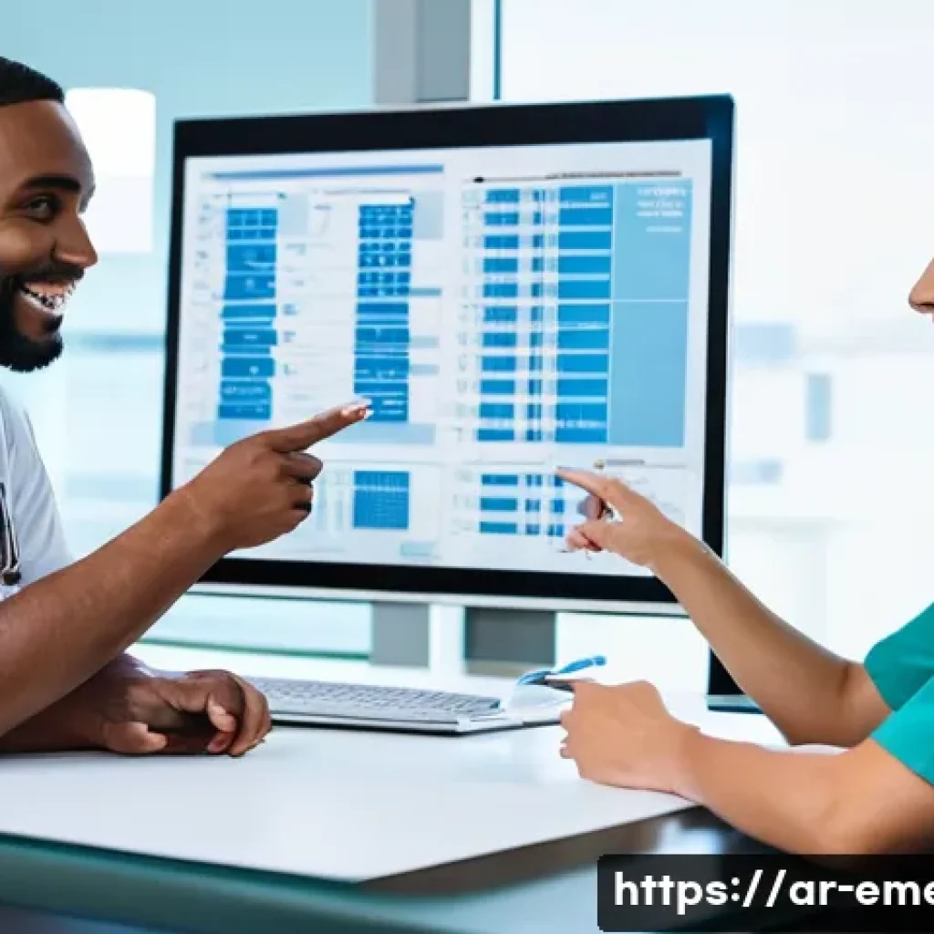 작업치료사의 팀 내 의사소통 기술 - **Unified Healthcare Team Collaboration in a Modern Clinic**
A diverse team of healthcare profes...